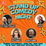 Stand up comedy at the old talbot