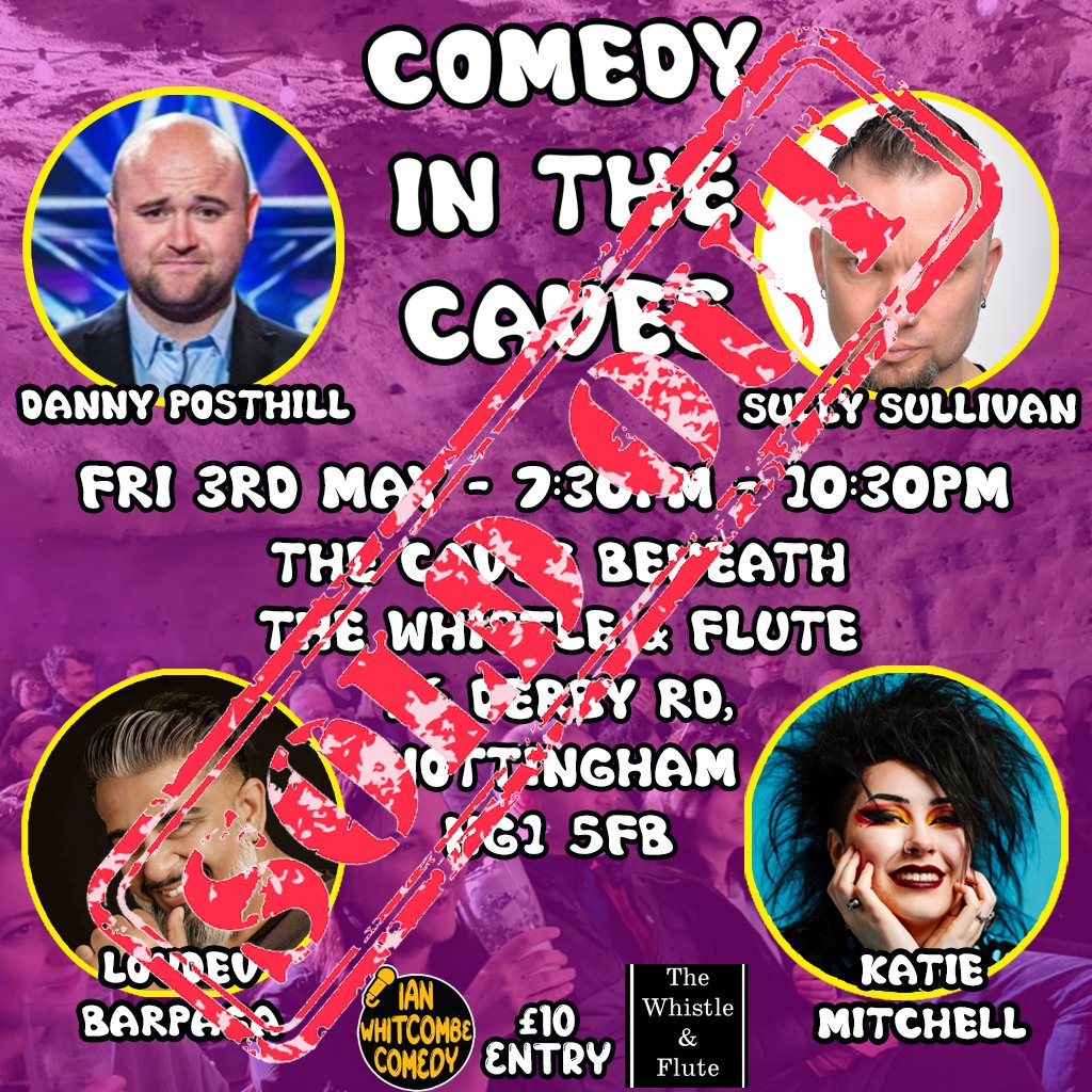 Comedy in the Caves – Sold Out