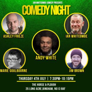 The Horse & Plough Comedy Night