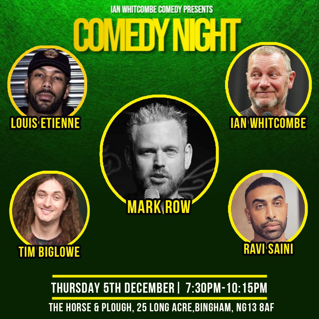 The Horse & Plough Comedy Night