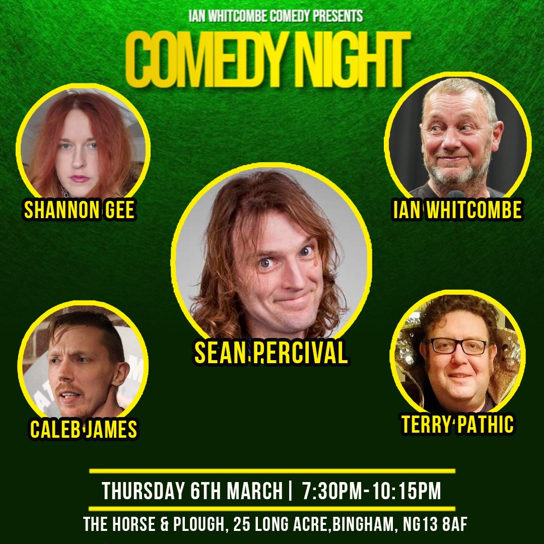 The Horse & Plough Comedy Night