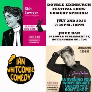 Double Edinburgh Festival Show comedy Special!