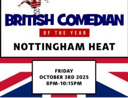 British Comedian of the Year 2025- Nottingham